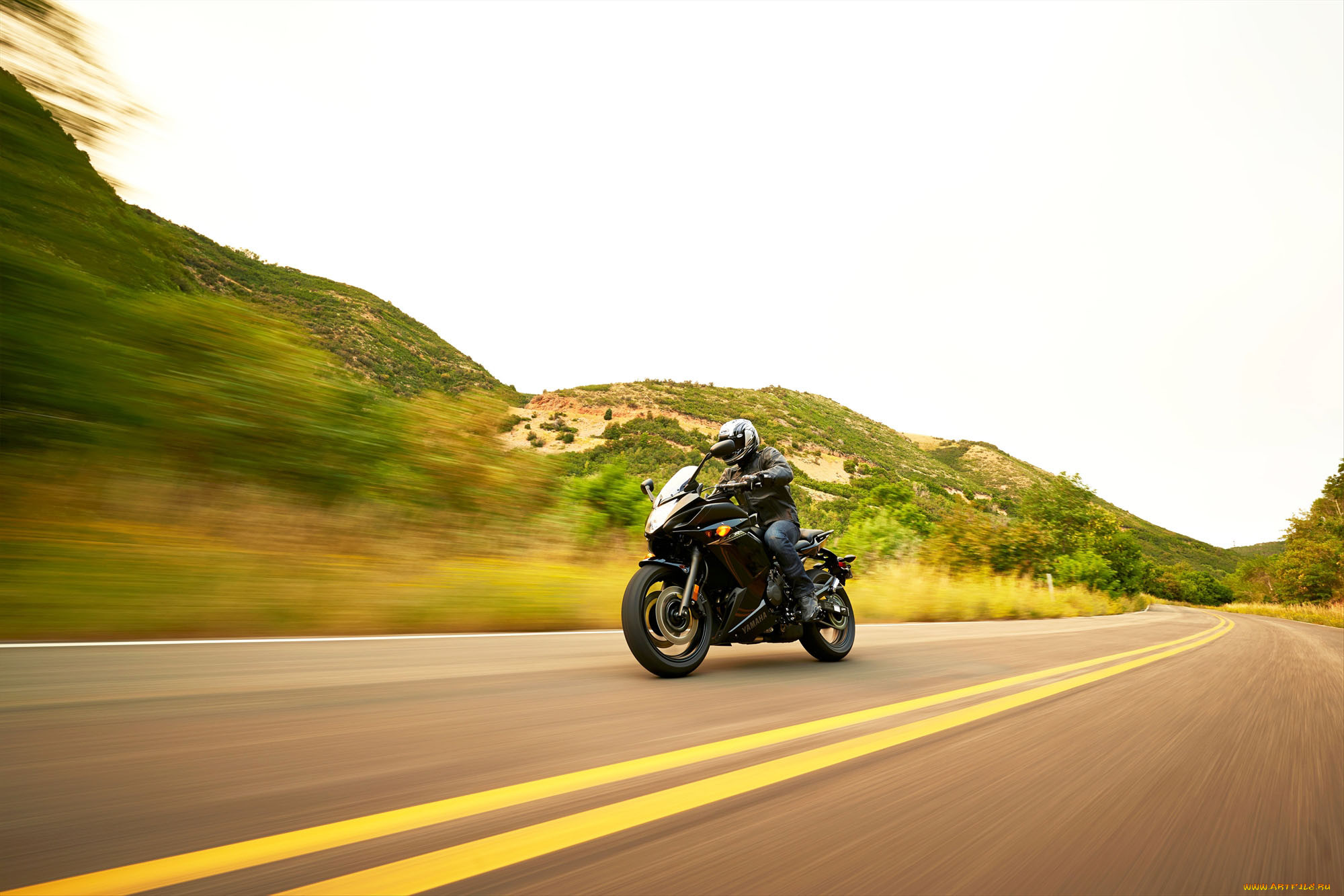 , yamaha, fz6r, 2014